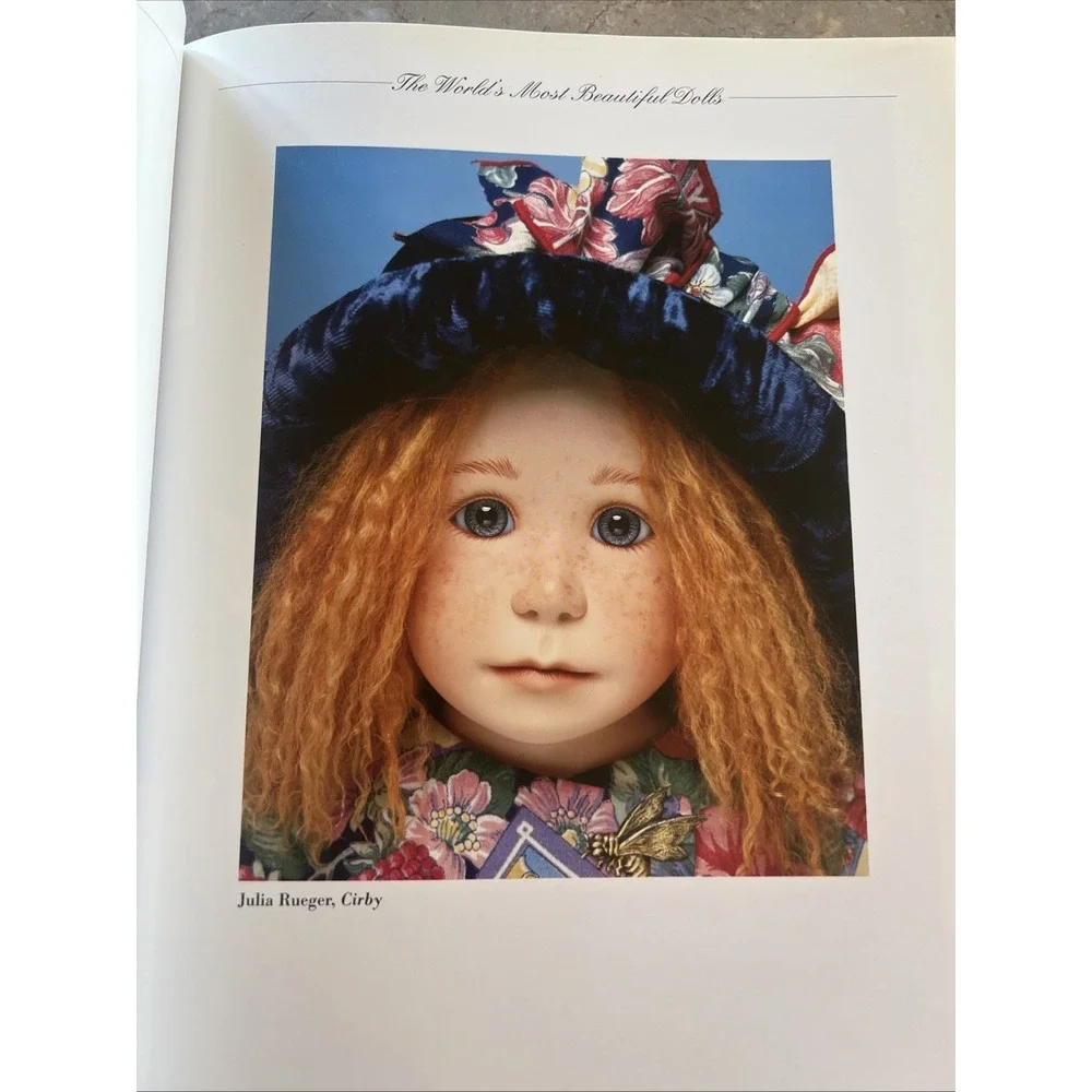 1994 The World's Most Beautiful Dolls By Joan Pursley & Karen Bischoff Hardcover